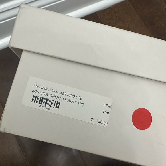 ALEXANDRE VAUTHIER
Mirror Croco 105 Boot - Picture 6 of 7